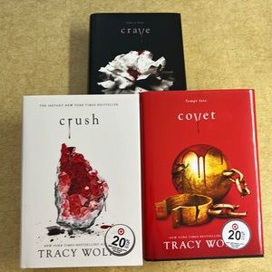 Crave series by Tracy Wolf books 1-3 Hardcovers